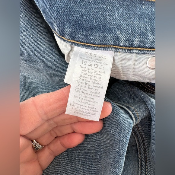 Everlane The Original Cheeky Jean Size 26 Crop - Picture 10 of 10